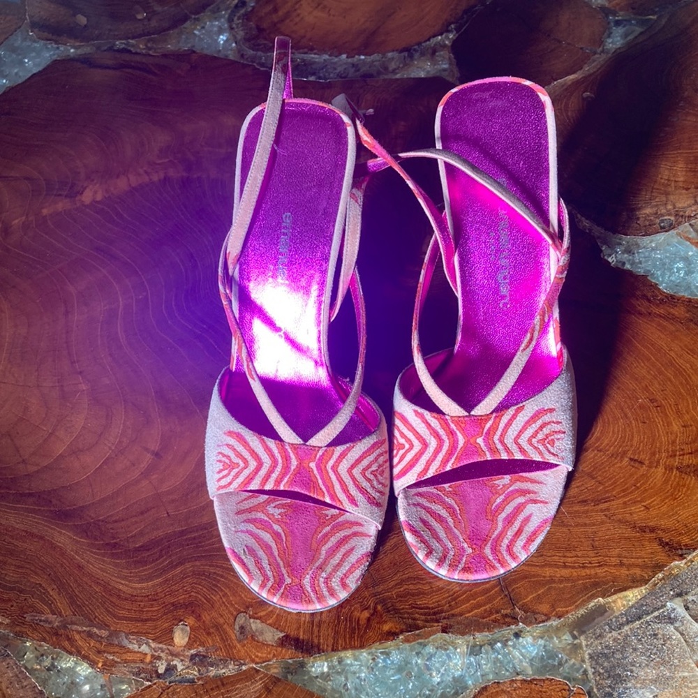 Lace up sandals by Emanuel Ungaro Paris
